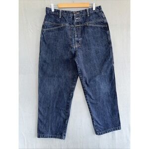 VTG Y2K‎ Marithe Francois Girbaud Jeans Men's 34M Black Baggy 90s Carpenter